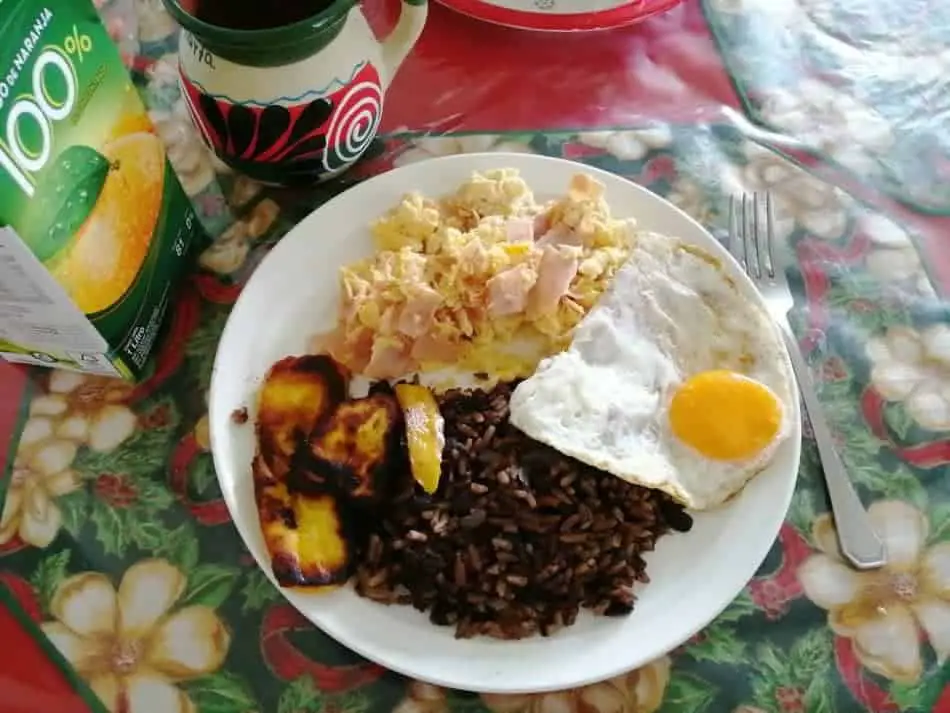 Traditional Costa Rica Breakfast is one the best foods in Costa Rica